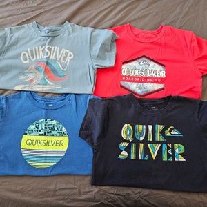 Boys Quiksilver size Large Short Sleeve Tees